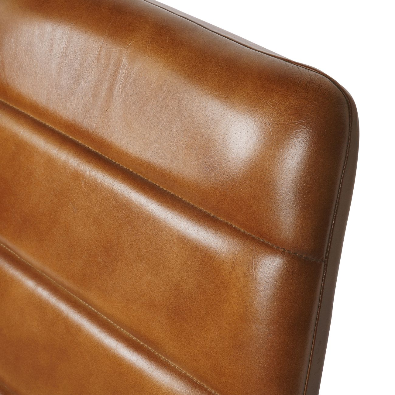 Arthur Cognac Tan Brown Leather Dining Chair